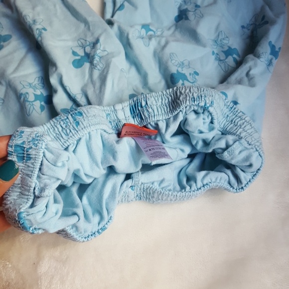 Kids Sz XL pajama Minnie Mouse blue pants USED pajamas clean - Picture 10 of 10